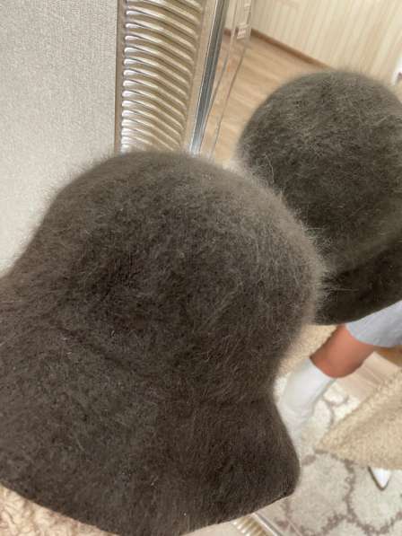 Шляпа клош ангора