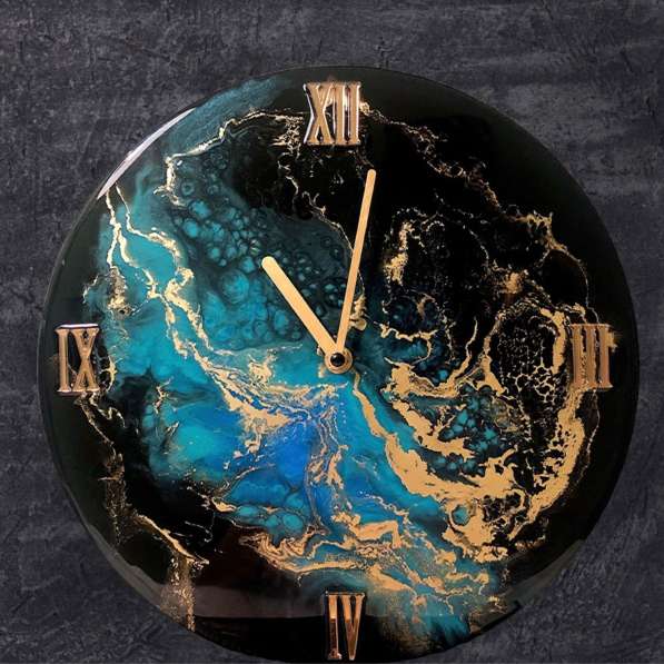 Часы, картины, столешницы из эпоксидной смолы ручной работы в Новокузнецке фото 3