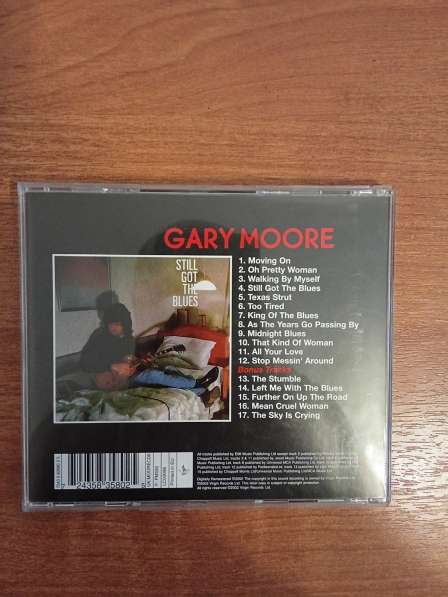 Gary Moore Still got the blues CD 1990/2003 в Санкт-Петербурге