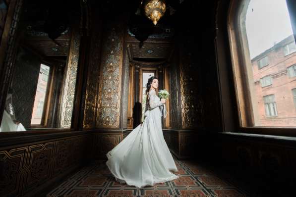 Свадебное платье А-силуэта в Санкт-Петербурге фото 3