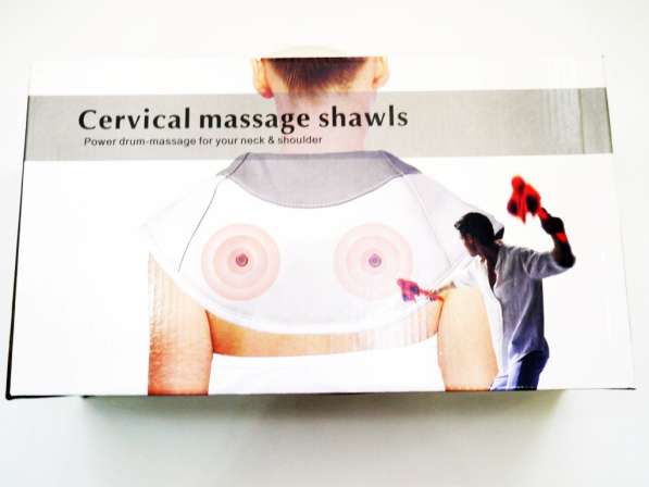 Массажный воротник / Вибромассажер Cervical Massage Shawls в фото 3