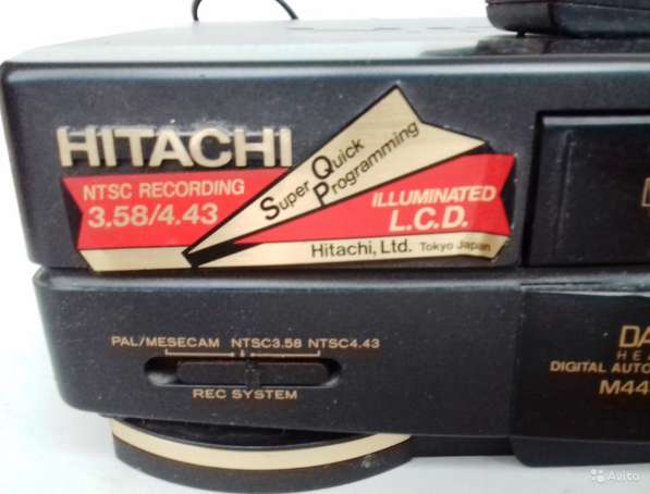 Видеомагнитофон hitachi VT- M428E (GK) в Мытищи