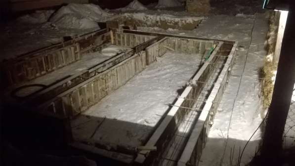 Септики дренажи- кессоны колодцы фундамент-зимой в Красноярске фото 9