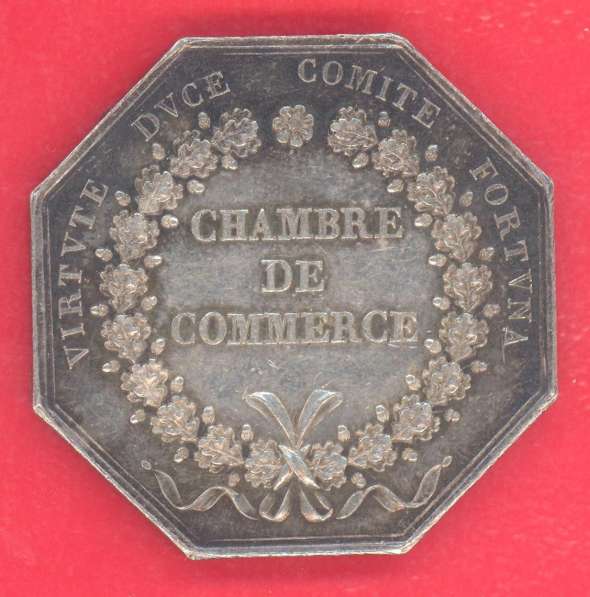 Франция жетон Торговая палата Лиона в Орле фото 11