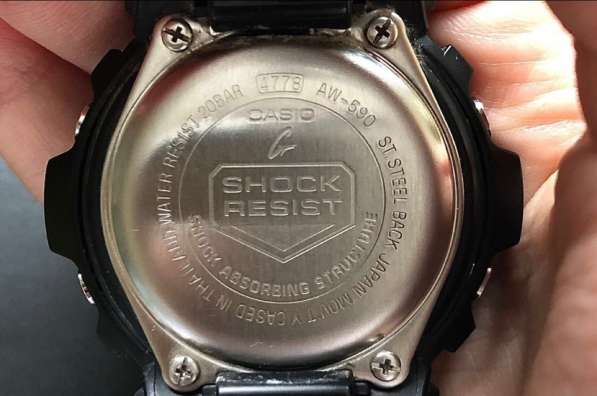 Часы Casio G-shock AW-590-1AER в Москве фото 6