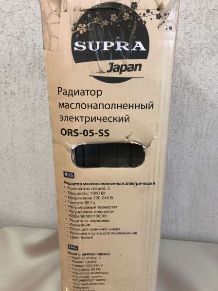 Масляный обогреватель Supra ORS-05-SS в Воронеже фото 3
