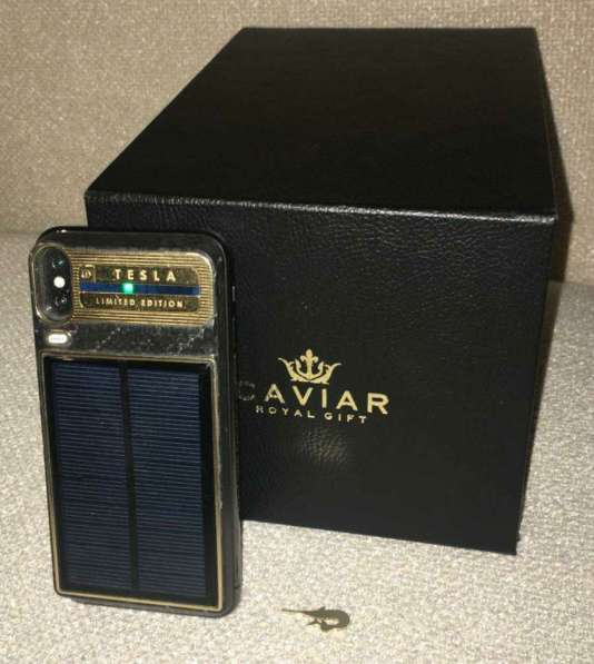 Caviar Apple iPhone X Tesla 256 Gb