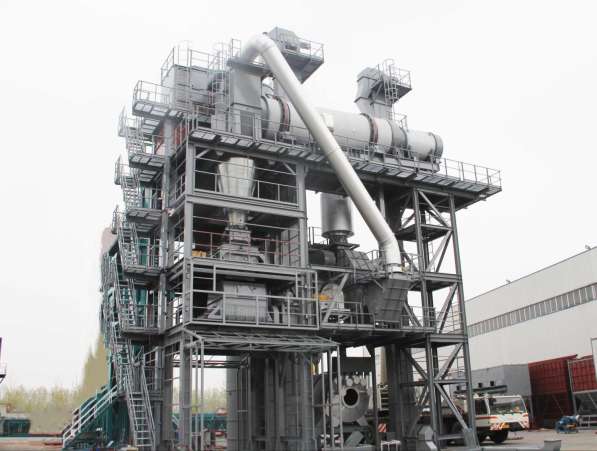 Завод горячего рециклинга асфальта RAP80 (80 т/час) в фото 8