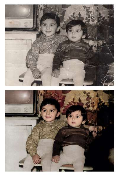 Реставрация фотографий, ретушь и колоризация в Москве фото 17