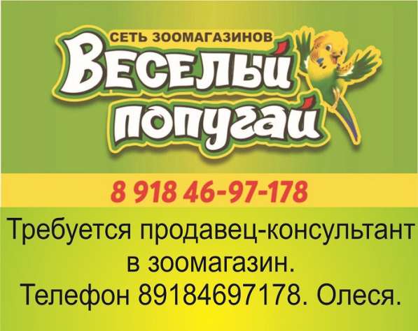 Требуется продавец