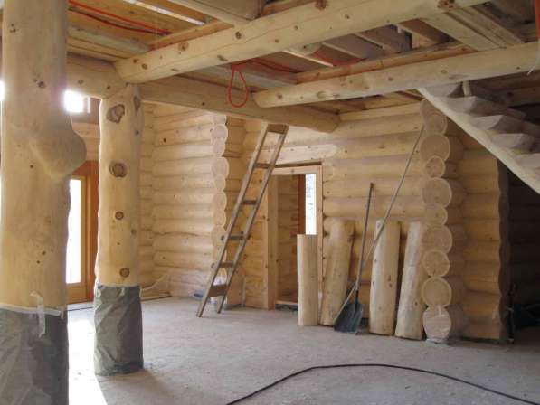 Изготовление сруба деревянного дома или бани в Красноярске фото 5
