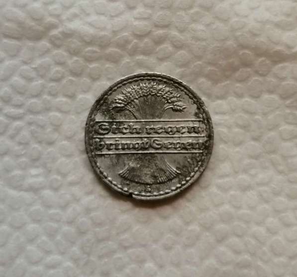 Монета 1922 года Германия