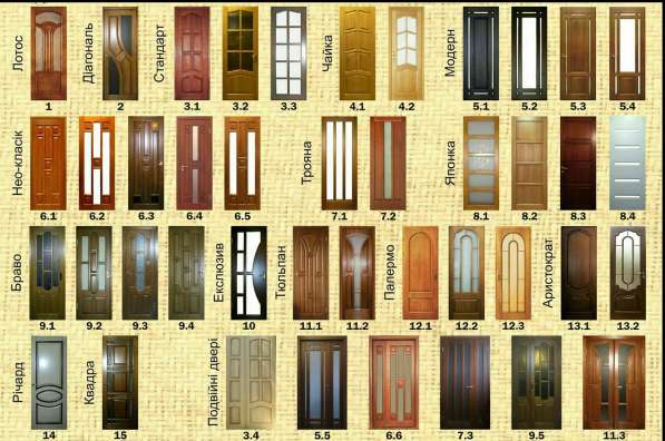 Деревянные двери в Херсоне