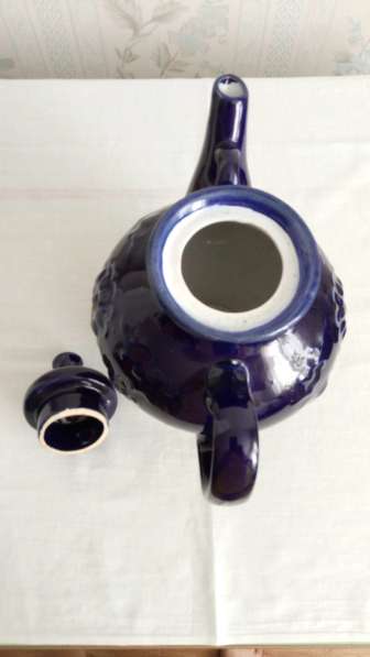 чайник керамический кобальт в Волжский фото 4