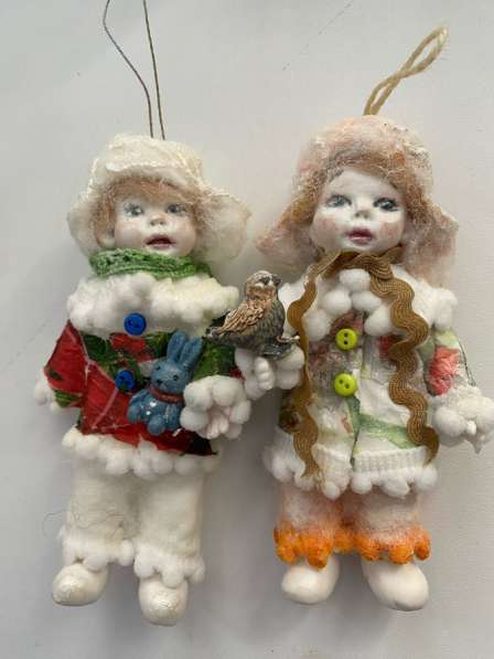 Ватная елочная игрушка в Новосибирске фото 6