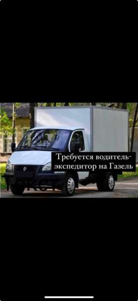 Водитель на газель