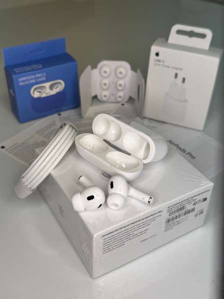 AirPods Pro 2 с шумоподавлением + подарки