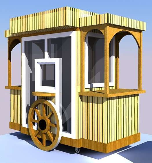 Изготовления киоска-карета от производителя в Ростове-на-Дону фото 6