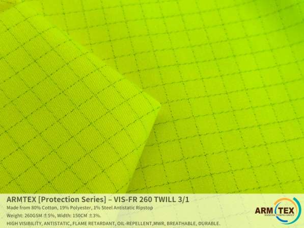 ARMTEX [Protection Series] – VIS-FR 260 Саржа 3/1 в фото 4