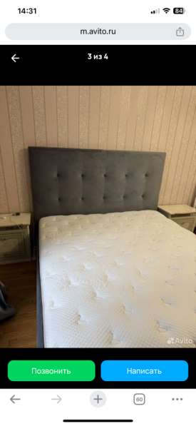 Продам кровать Аскона 200х220 в Санкт-Петербурге фото 3