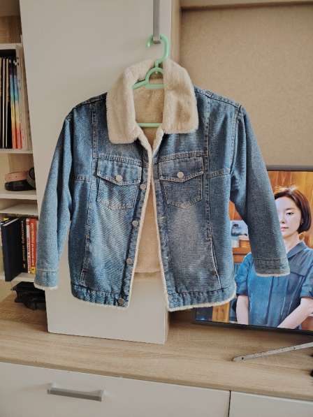 Куртка джинсовая зимняя