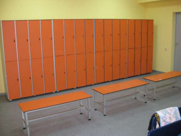 Шкафчики шкафы HPL для раздевалок, тренажерных залов, отелей в Москве фото 7
