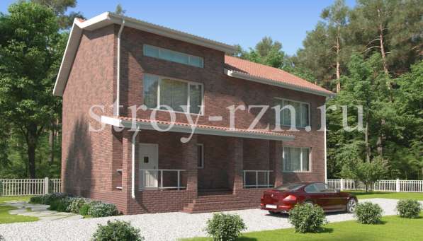 Готовые проекты коттеджей в Рязани фото 18