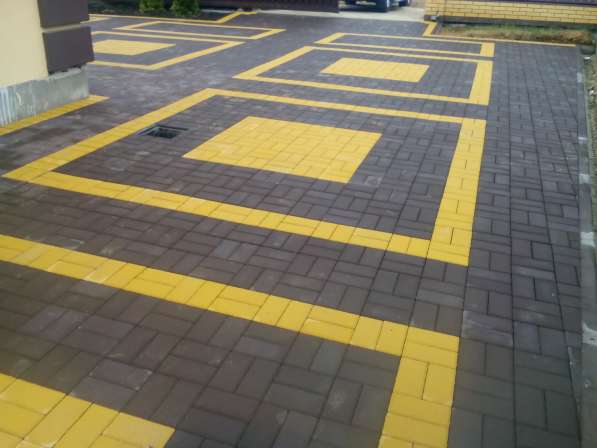 Укладка тротуарной плитки в Рязани фото 4