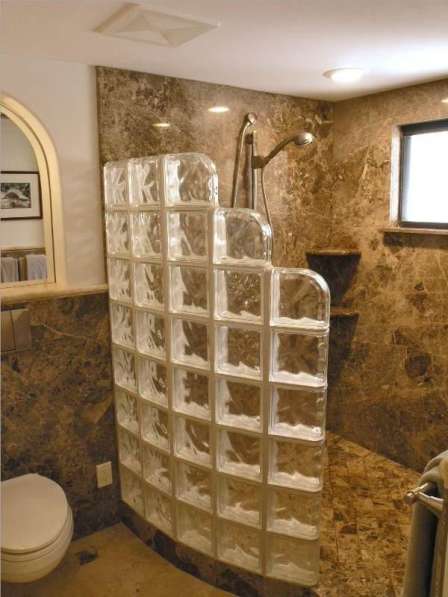 Стеклоблоки для ванной комнаты, кухни, коридора в Ростове-на-Дону фото 7