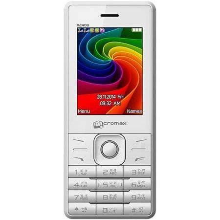 Телефон мобильный Micromax X2400 WHITE