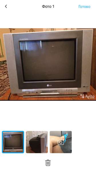 Продаётся телевизор диагональ 38 см
