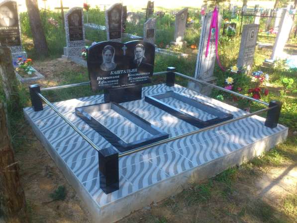 Памятники, благоустройство захоронений в 