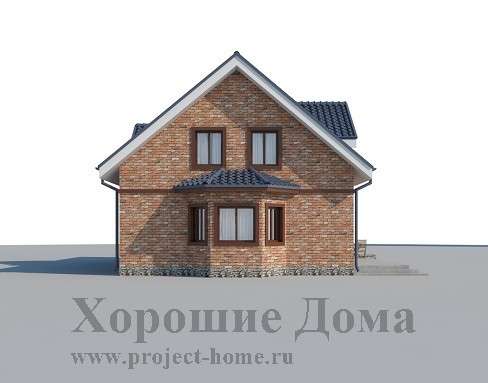 Строительство дома из газобетона 9.46x13.05 199.3 кв. м в Москве фото 3