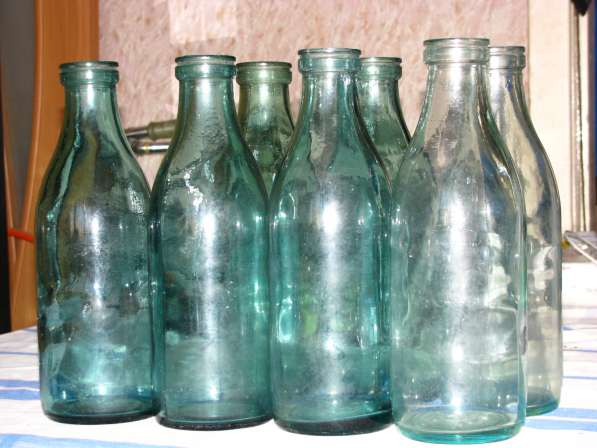 Бутылки молочные стеклянные советские в Екатеринбурге