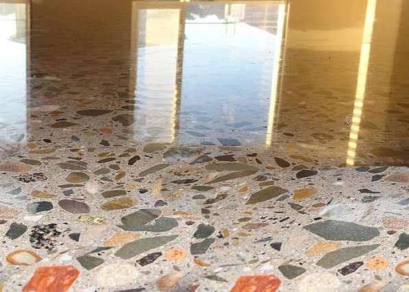 Полированные бетонные полы в Сочи в Сочи фото 3