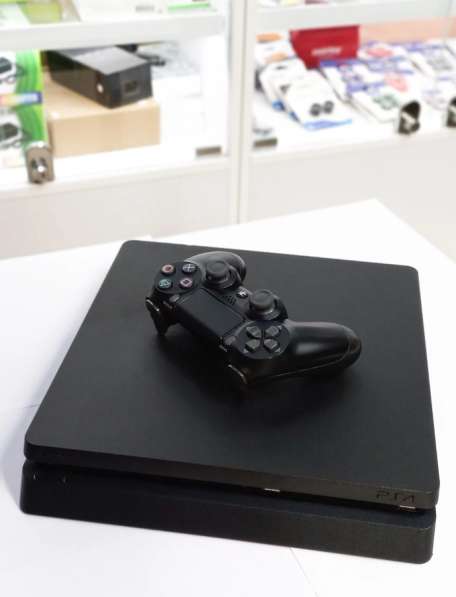 Игровая приставка Sony PlayStation 4 Slim на 1 Tb, черный в Саранске фото 3