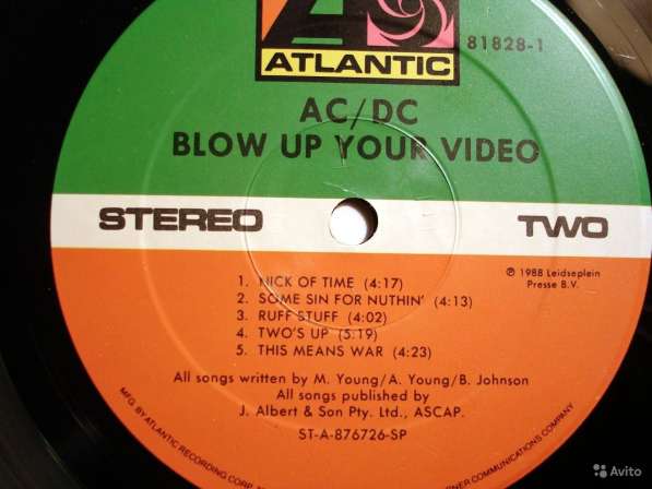 AC/DC - Blow Up Your Video в Санкт-Петербурге