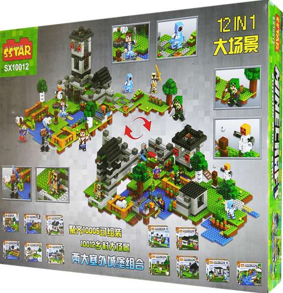 Конструктор Майнкрафт "Городская крепость" в Екатеринбурге фото 3