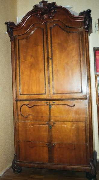 СТАРИННЫЙ ШКАФ ДУБОВЫЙ (1898г.) - Пруссия в Москве фото 7