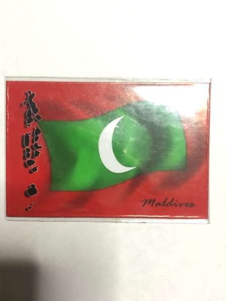 Сувенир с Мальдив. Магнит с Мальдив