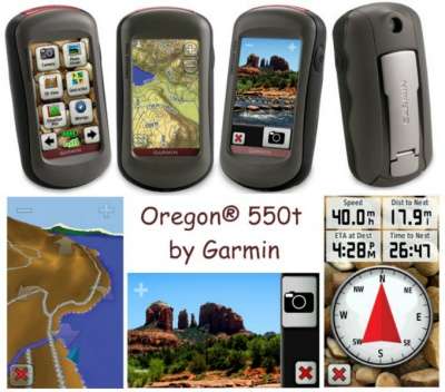 Garmin Oregon 550t ref GPS навигатор в Новосибирске