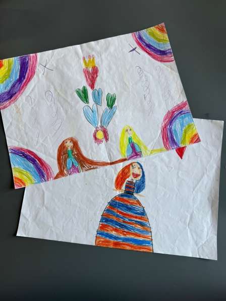 Сшивка детских рисунков и тетрадей в книги