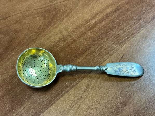 Серебряный сервиз 19 века мастерской Егорова в Москве фото 9