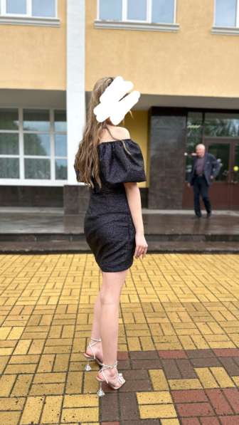 Вечернее платье черное, блестящее 42 размера в Чехове фото 4