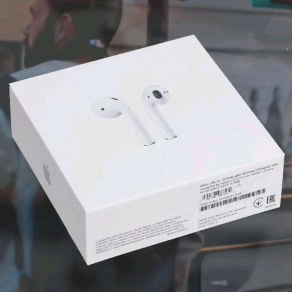 Беспроводные наушники air pods 2 в Москве