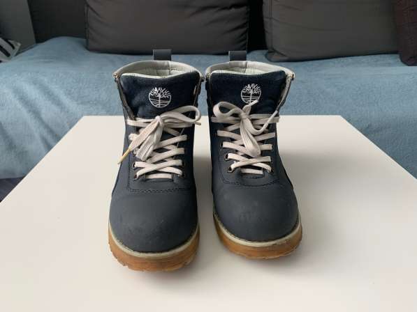 Зимние ботинки темно-синие 38 39 р