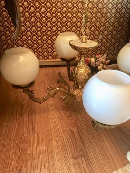 Люстра СССР бронза в Москве фото 8