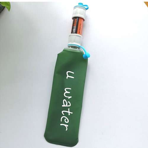 Outdoor survival kit filter pipette system