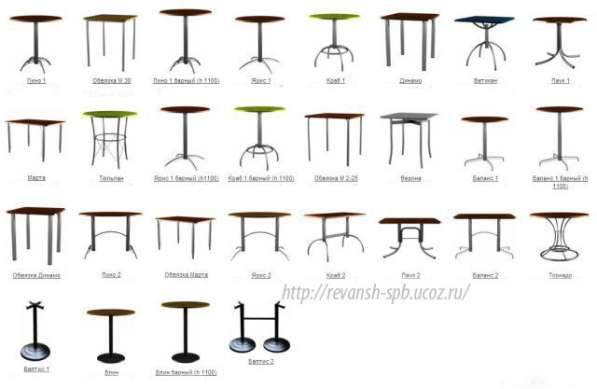 Столы, стулья и диваны для кафе и ресторана в Санкт-Петербурге фото 3