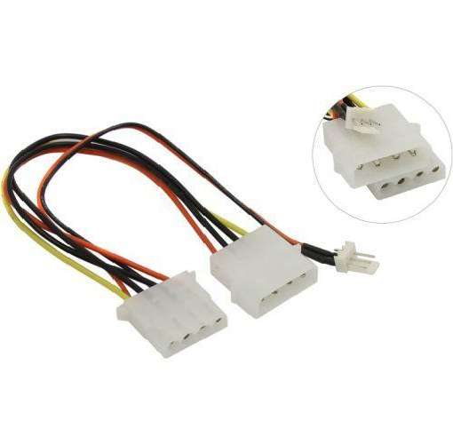 Переходник питания вентилятора molex - 3 PIN. новый